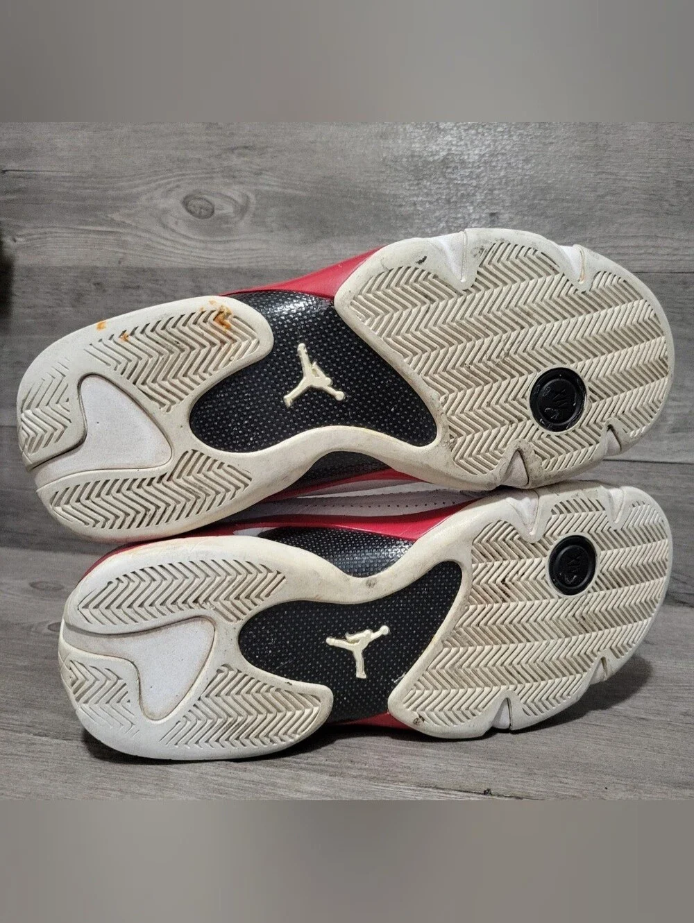 Air Jordan 14 Retro Mens 11.5 Candy Cane 2012 Red White 487471-101